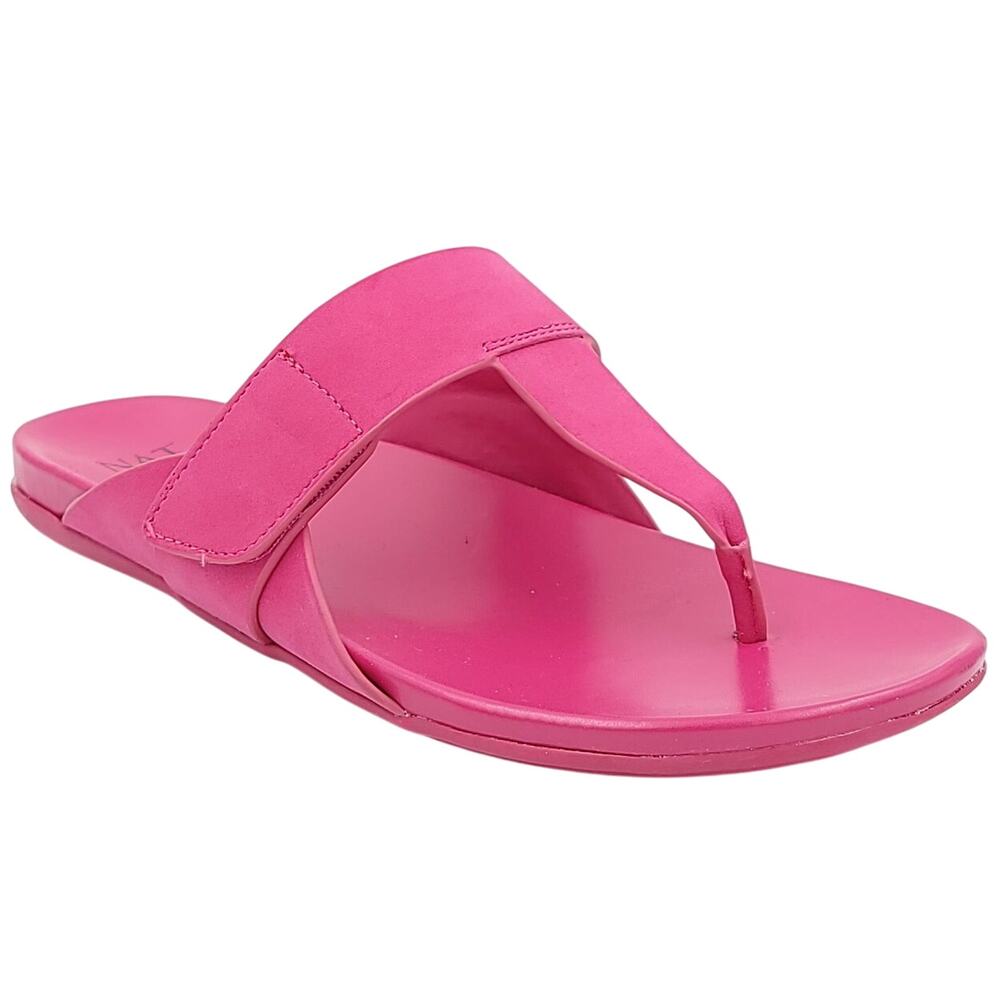 Naturalizer Women Genn-Twirl Flip Flop Thong Sandal Size US 7.5M Crushberry Pink